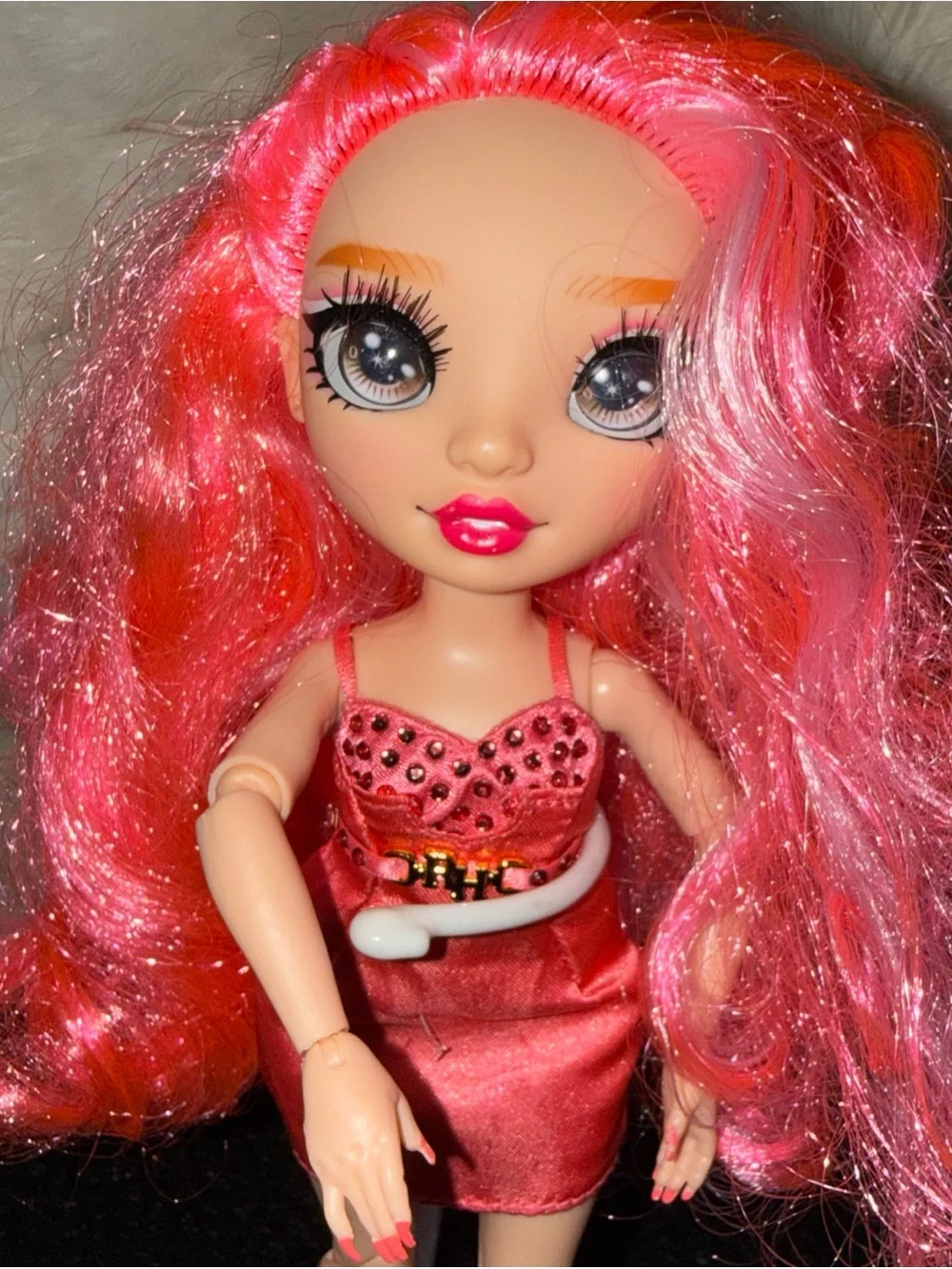 Rainbow high red hair doll